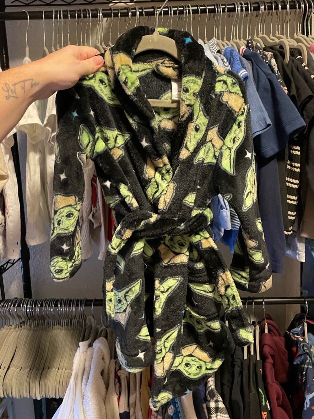yoda / grogu robe